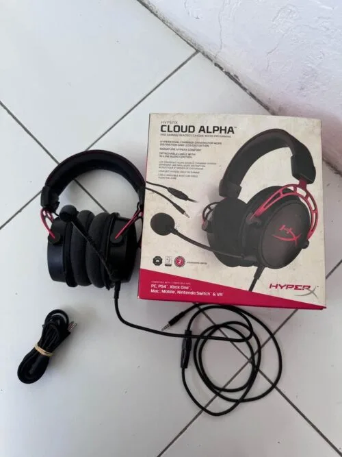 HyperX Cloud Alpha - Gaming Headset (Red) - Gambar 2
